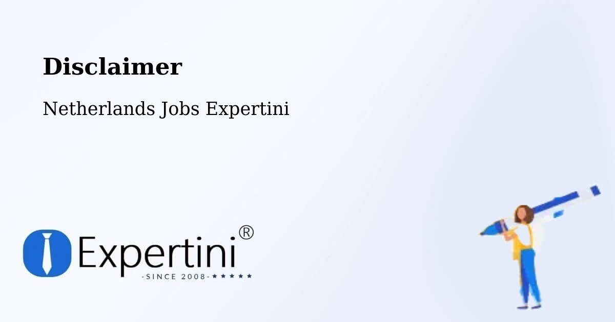 Disclaimer – Wessem - Netherlands Jobs Expertini