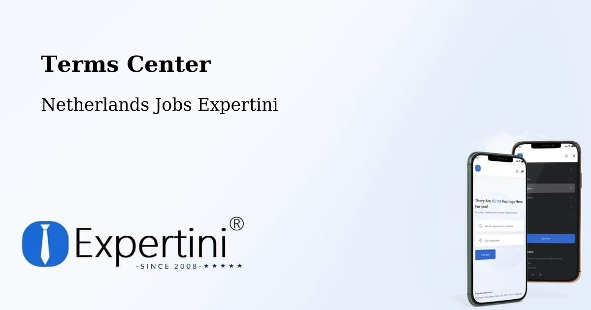 Terms of Service – Wessem - Netherlands Jobs Expertini